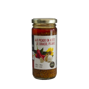 Ajo Picado en Aceite de Girasol
